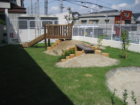 鳳西こども園分園 大阪府堺市 園庭設計 保育園幼稚園の園庭づくり 株式会社こどもみらい